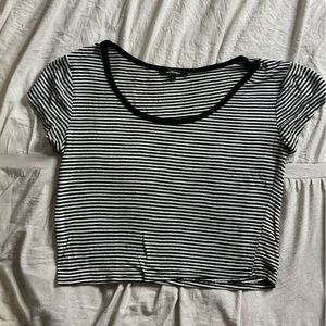 Striped Crop Baby Tee | Ambiance